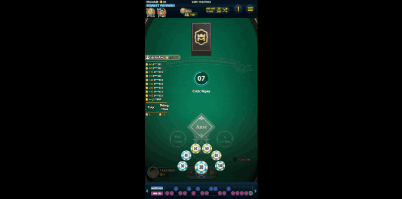 cách chơi game bài Patti