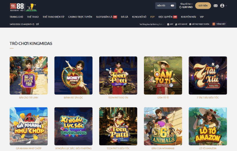 game bài Patti tại M88